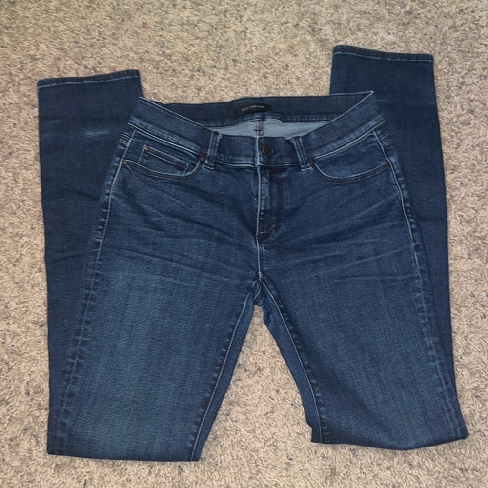 Ann Taylor Skinny Modern Fit Mid Rise Jean